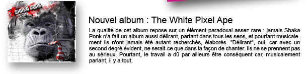 Nouvel album : The White Pixel Ape