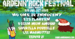 Evènement ARDENN'ROCK Festival 2025 du 05/07/2025 au 06/07/2025 - Lieu :  Pré du Beaune 08460 SIGNY L'ABBAYE