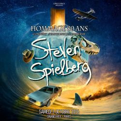 Evènement STEVEN SPIELBERG - HOMMAGE 80 ANS Concert symphonique immersif le 03/10/2026 à 20:00 - Lieu :  Le Grand Rex 75002 Paris