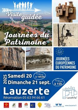 Evènement Visite guidée de la cité médiévale le 20/09/2025 à 16:30 - Lieu :  Proche du Coin relevé 82110 Lauzerte