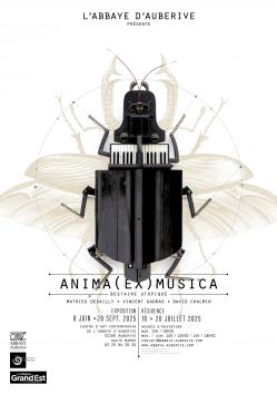 Evènement ANIMA(EX)MUSICA du 08/06/2025 au 28/09/2025 - Lieu :  Abbaye d'Auberive 52160 Auberive