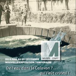 Evènement De l’eau dans le Calavon ?... qui l’eût cru(es) ! du 06/06/2025 au 20/12/2025 - Lieu :  Musée d'Apt 84400 Apt