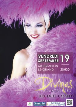 Evènement Spectacle de cabaret « Divines » le 19/09/2025 à 20:30 - Lieu :  51400 MOURMELON-LE-GRAND