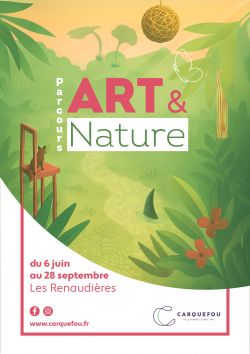 Evènement Parcours Art&Nature 2025 du 06/06/2025 au 28/09/2025 - Lieu :  Manoir des Renaudières 44470 Carquefou
