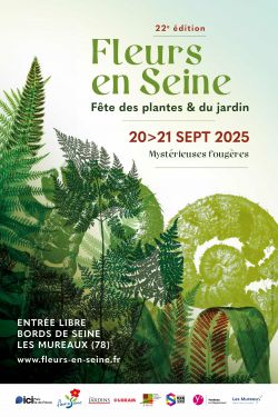 Evènement Fleurs en Seine du 20/09/2025 au 21/09/2025 - Lieu :  Parc de l'Oseraie 78130 Les Mureaux