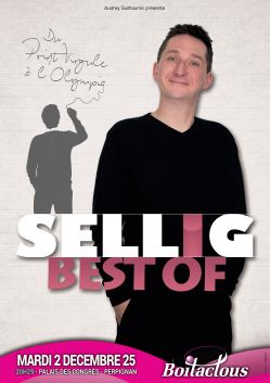 Evènement Sellig le 02/12/2025 à 20:30 - Lieu :  Palais des congrès 66000 Perpignan