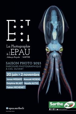 Evènement 13e saison photographique de l'Abbaye Royale de l'Epau du 19/06/2025 au 02/11/2025 - Lieu :  Abbaye Royale de l'Epau 72530 Yvré l'Eveque