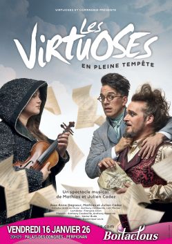 Evènement Les Virtuoses le 16/01/2026 à 20:30 - Lieu :  Palais des congrès 66000 Perpignan