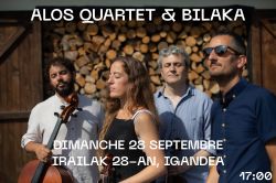 Evènement LAU le 28/09/2025 à 17:00 - Lieu :  Salle Tanka - Centre Culturel Peyuco Duhart 64500 Saint-Jean-de-luz