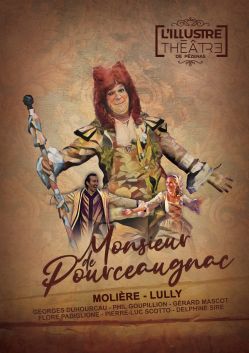 Evènement Monsieur de Pourceaugnac le 22/08/2025 à 21:30 - Lieu :  Illustre Théâtre de Pézenas 34120 Pézenas