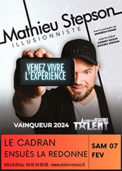 Evènement Imprévisible le 07/02/2026 à 20:30 - Lieu :  LE CADRAN 13820 Ensues La Redonne