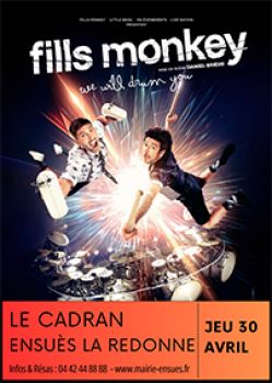 Evènement We Will Drum You le 30/04/2026 à 20:30 - Lieu :  LE CADRAN 13820 Ensues La Redonne