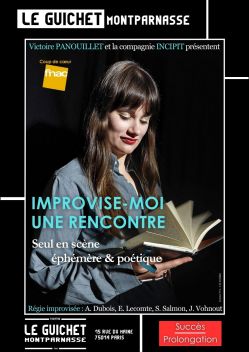 Evènement Improvise-moi une rencontre au Théâtre du Guichet Montparnasse du 06/09/2025 au 20/12/2025 - Lieu :  Théâtre du Guichet Montparnasse 75014 PARIS