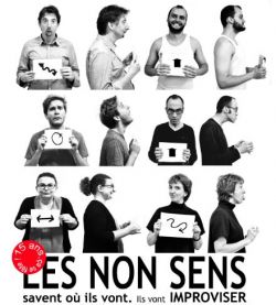 Evènement Les Non Sens savent où ils vont spectacle d'impro le 11/10/2025 à 21:30 - Lieu :  Kibélé 75010 Paris