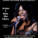 Miss Dominique Tribute to the Queen Aretha FRANKLIN “TODAY I SING THE BLUES “