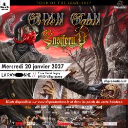 Evènement Concert ! le 20/01/2027 à 18:00 - Lieu :  La Rayonne 69100 Villeurbanne