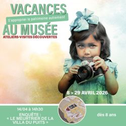 Evènement Enquête « Le meurtrier de la villa du puits » le 14/04/2026 à 14:30 - Lieu :  84400 APT