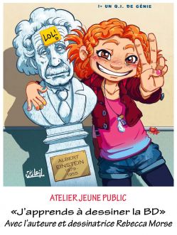 Annonce J'apprends à dessiner la BD avec Rebecca Morse - 69002 Lyon - Stages - Autres stages - 