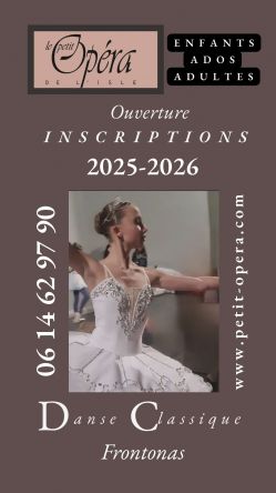 Annonce RENTREE SCOLAIRE 2025-2026 - 38290 FRONTONAS - Cours - Danse - 