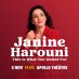 Janine Harouni présente son spectacle comique à l'Apollo Théâtre à Paris