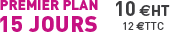 Option PREMIER PLAN 15 jours
